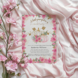 Inbjudan till den Virtuella babysknappen i rosa Gu