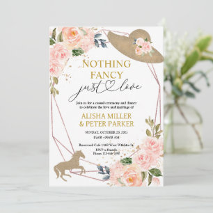 Inbjudan till Derby Wedding - Ingenting Finare jus