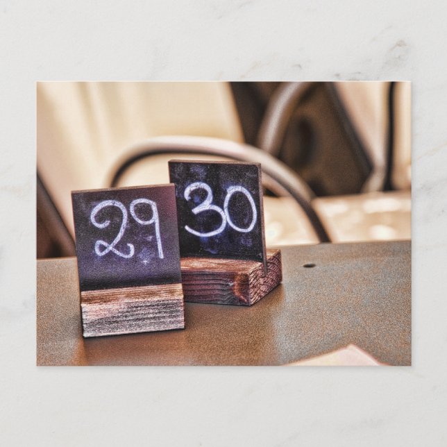 Inbjudan till det italienska vykortet för 29:e ell (Framsida)