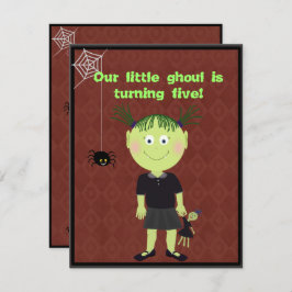 Inbjudan till det lilla Ghoul-partiet