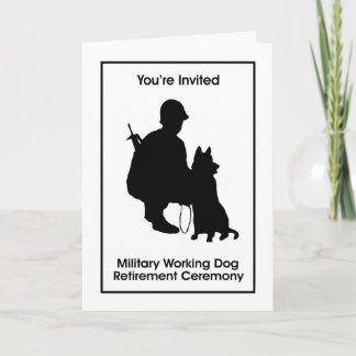 Inbjudan till det militära arbetsutskottet i Hund