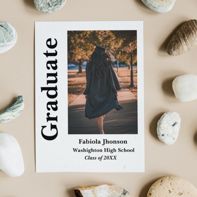 Inbjudan till det moderna skriptfotot studenten (Skapare uppladdad)