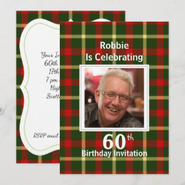 Inbjudan till det skotska partiet Firande