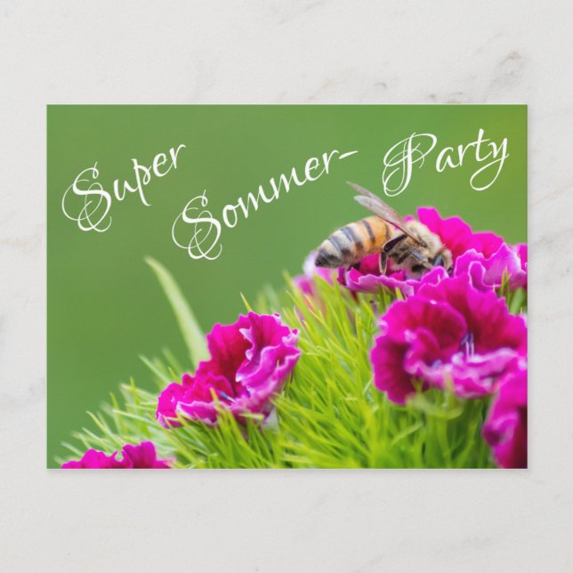 Inbjudan till din super sommarfest! (Framsida)