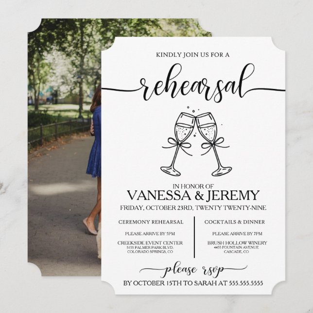 Inbjudan till direktuppringning av torkar och rade (Fram/baksida)