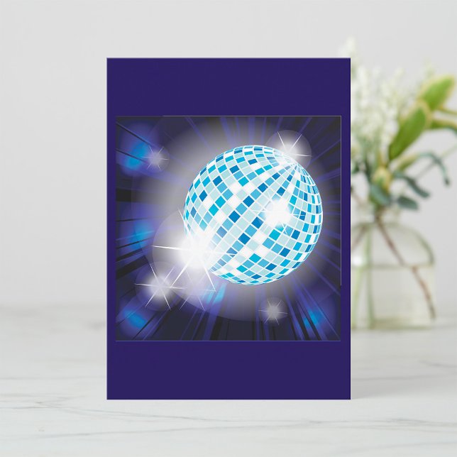 Inbjudan till Disco Boll (Skapare uppladdad)
