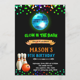 Inbjudan till Disco bowling