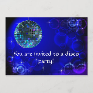 Inbjudan till Disco-part