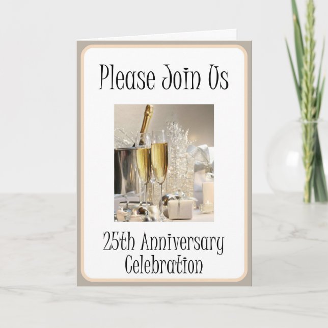 Inbjudan till Diva's 25-årsjubileum (Framsida)