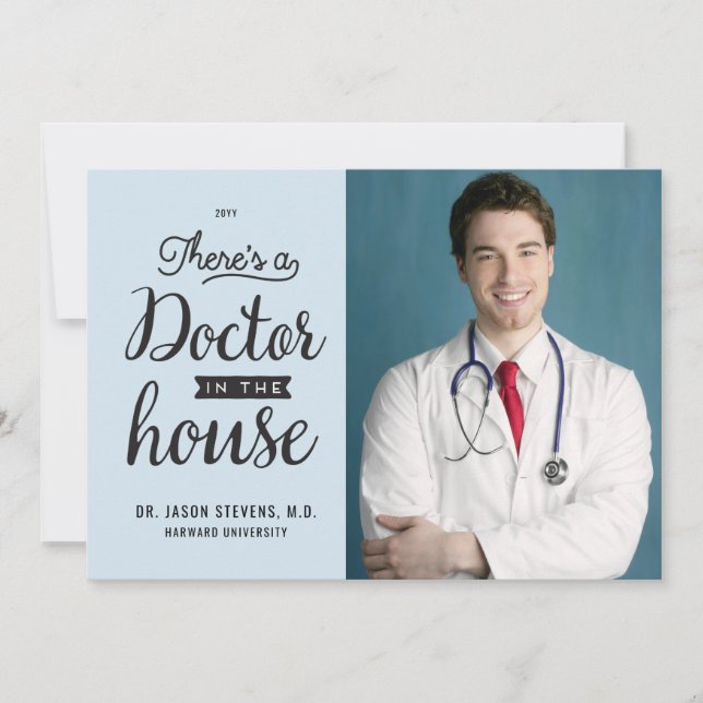 Inbjudan till doktor i House Medical Studenten (Framsida)