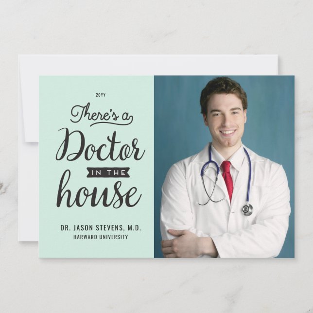 Inbjudan till doktor i House Medical Studenten (Framsida)