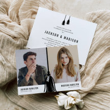 Inbjudan till Double Joint-examensfest med dubbla