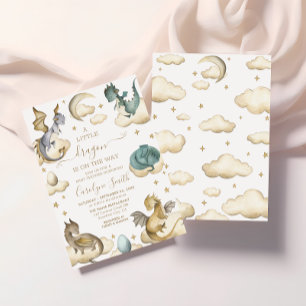 Inbjudan till Dragon Baby Shower