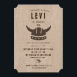 Inbjudan till Dragon & Viking Birthday<br><div class="desc">Inbjudan dina besökande drakvänner för att hjälpa tåg drakar. Med hjälp av hjälm,  drake och pilar anger inbjudan scenen för en viking och drakar party.</div>