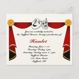Inbjudan till drama och teater
