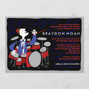 Inbjudan till DRUMMER Pub Mitzvah