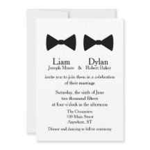 Inbjudan till "Dubbla Bow Ties"