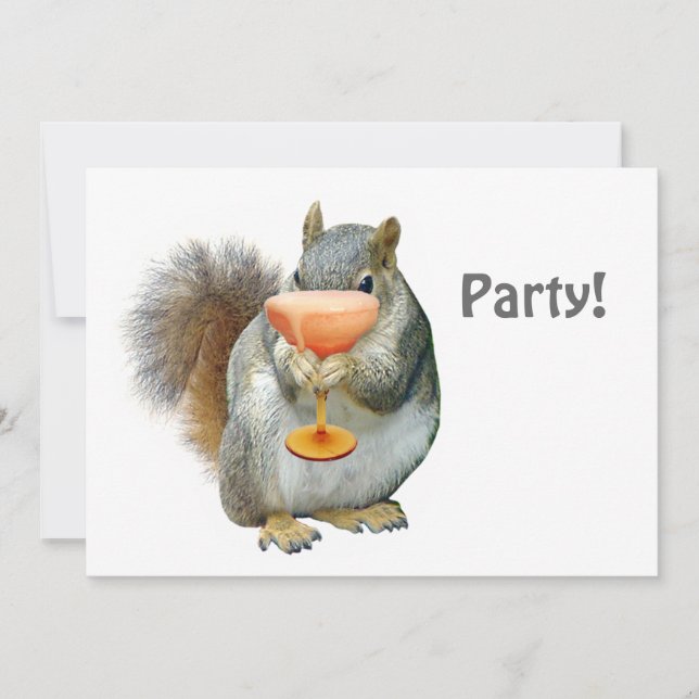 Inbjudan till ekorrpartiet (Framsida)
