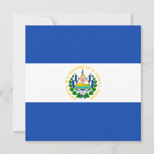 Inbjudan till El Salvador Flagga