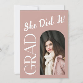 Inbjudan till elegant Arch Studenten | Anpassnings