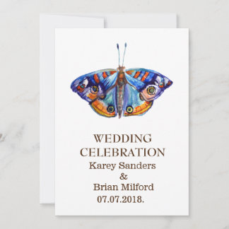 Inbjudan till elegant bröllop