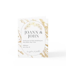 inbjudan till elegant bröllop