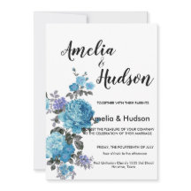 inbjudan till elegant bröllop