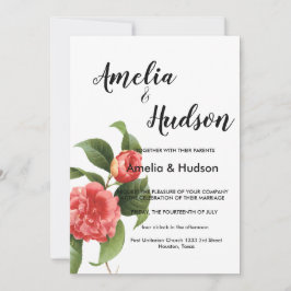 inbjudan till elegant bröllop