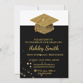 Inbjudan till elegant Chic Studenten