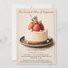 Inbjudan till elegant för vattenfärgskummel på föd