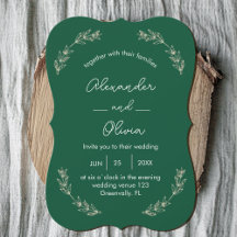 Inbjudan till elegant Grey Wedding | Skriptteckens