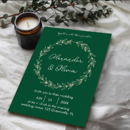 Inbjudan till elegant Grey Wedding | Skriptteckens