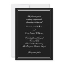 Inbjudan till elegant med två Gränser och skriptte