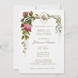 Inbjudan till elegant Möhippa Christian Ro