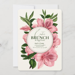 Inbjudan till elegant Påsk Brunch & Egg Hunt Lily