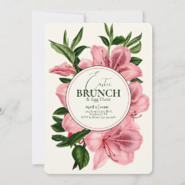 Inbjudan till elegant Påsk Brunch & Egg Hunt Lily