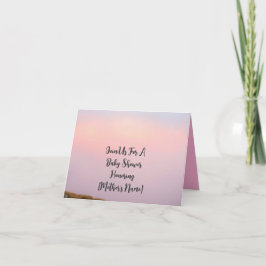 Inbjudan till elegant Pastel Baby Shower med Anpas