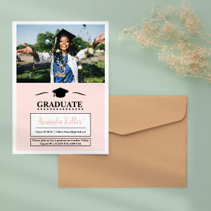 Inbjudan till elegant Photo Studenten
