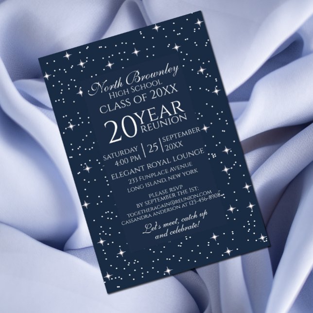 Inbjudan till Elegant School Reunion Design (Skapare uppladdad)