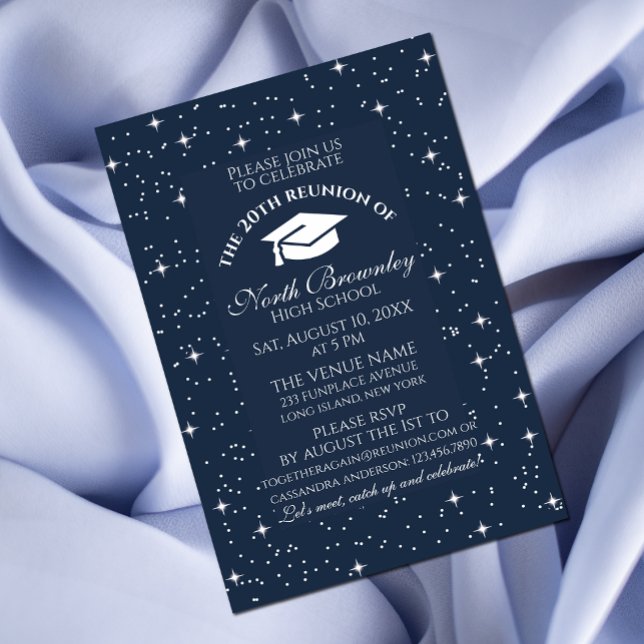 Inbjudan till Elegant School Reunion Design (Skapare uppladdad)