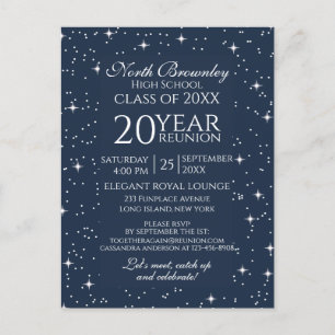 Inbjudan till Elegant School Reunion Design