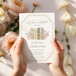 Inbjudan till elegant Storybook Baby Shower