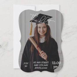 Inbjudan till elegant Studenten - "Det gjorde det!