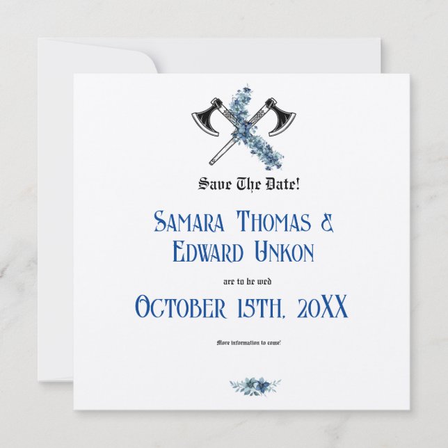 Inbjudan till Elegant Viking (Framsida)