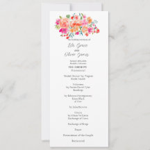 Inbjudan till elegant Wildblombröllop