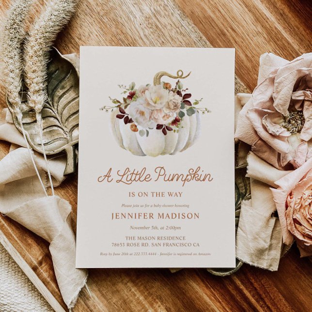 Inbjudan till elegantens fallskärm för babykläder (Skapare uppladdad)