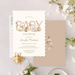 Inbjudan till elegantens fallskärm för babykläder