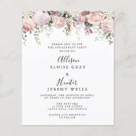 Inbjudan till elegantens Förlovningsfest