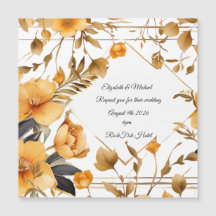 Inbjudan till elegantens minimalistiska bröllop