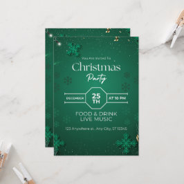 Inbjudan till elegantens minimalistiska julfest